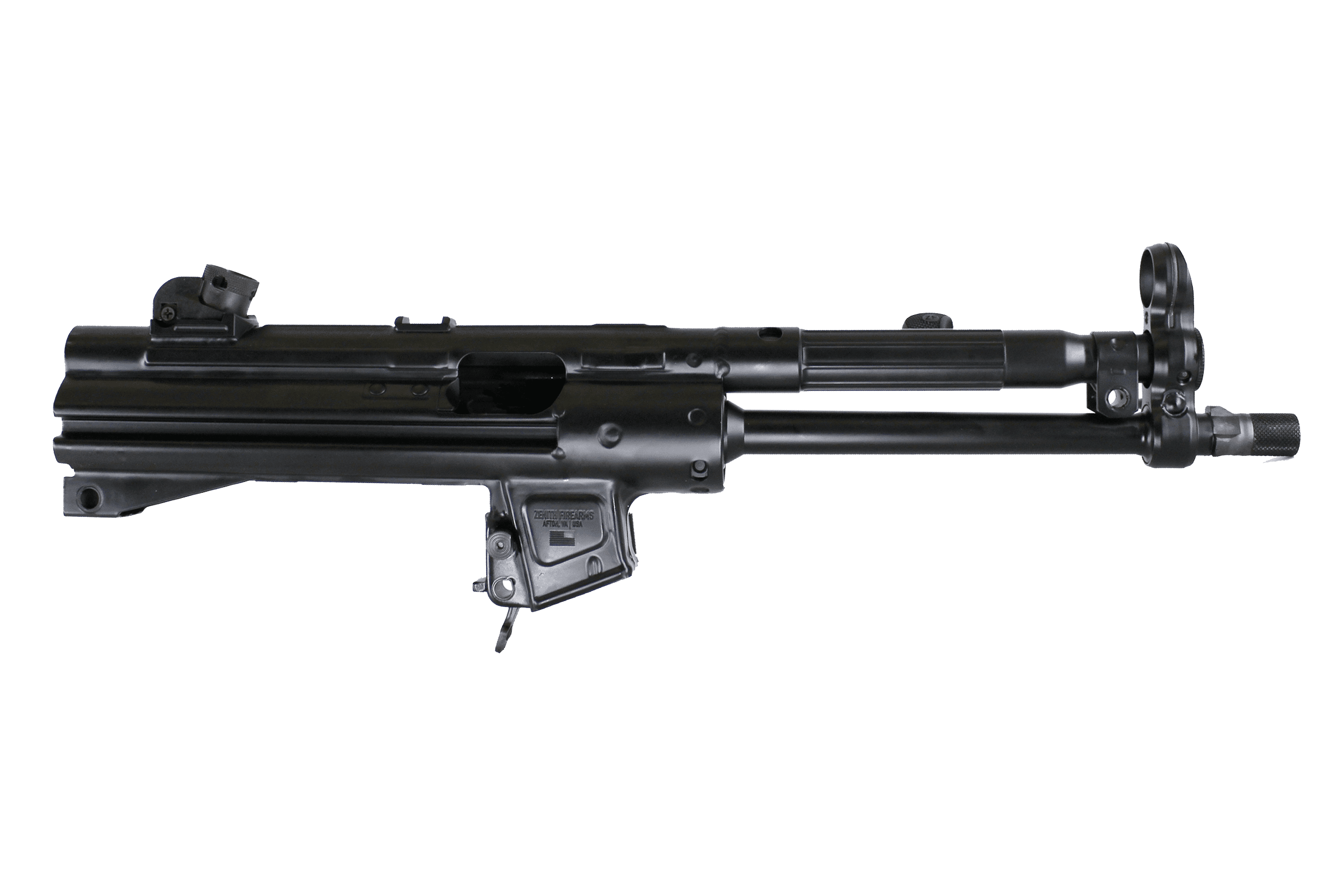 ZF-5 Receiver with Barrel cocking tube, cocking bearer and handle (Black)