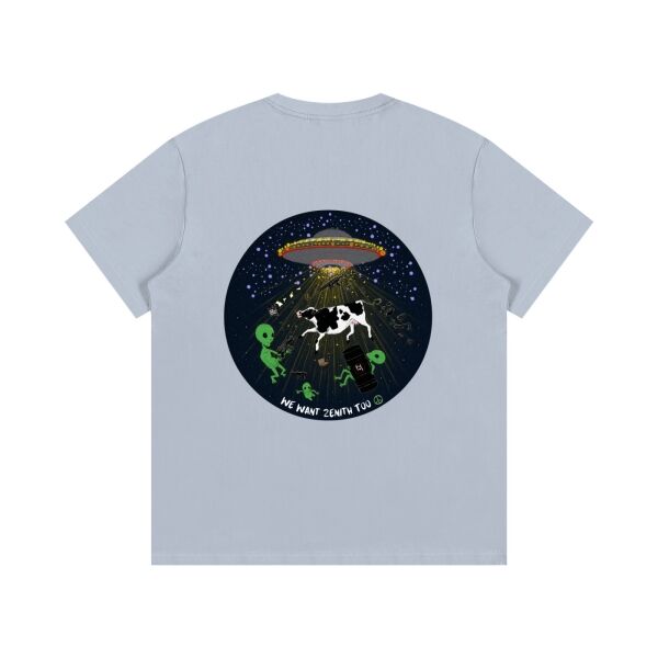 Alien Invasion Cotton T-Shirt