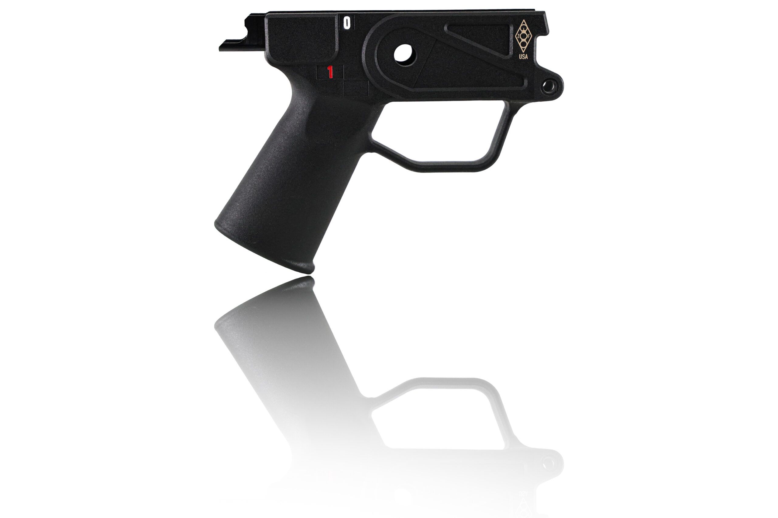 ZF-5 / MP-5 Two Pin Trigger Housing (Black)