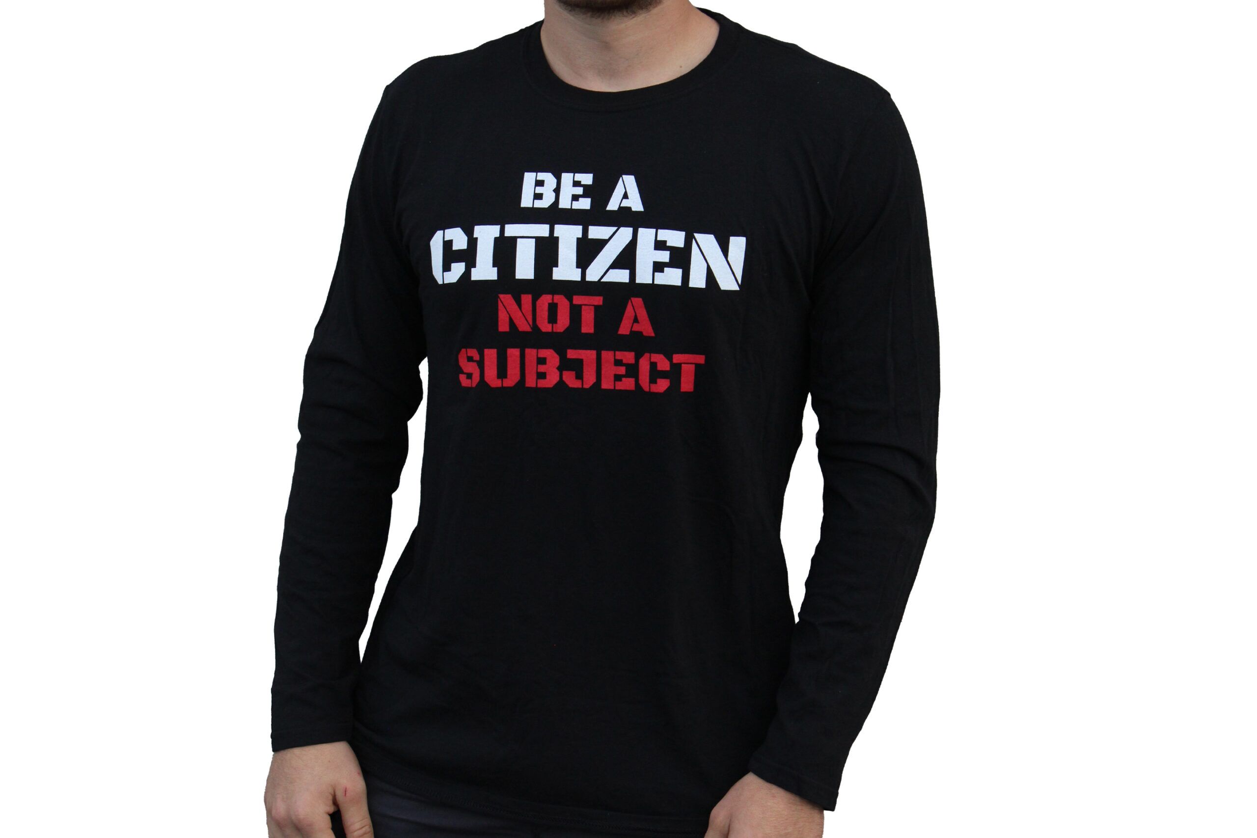Final Sale - Be a Citizen Not a Subject Shirt