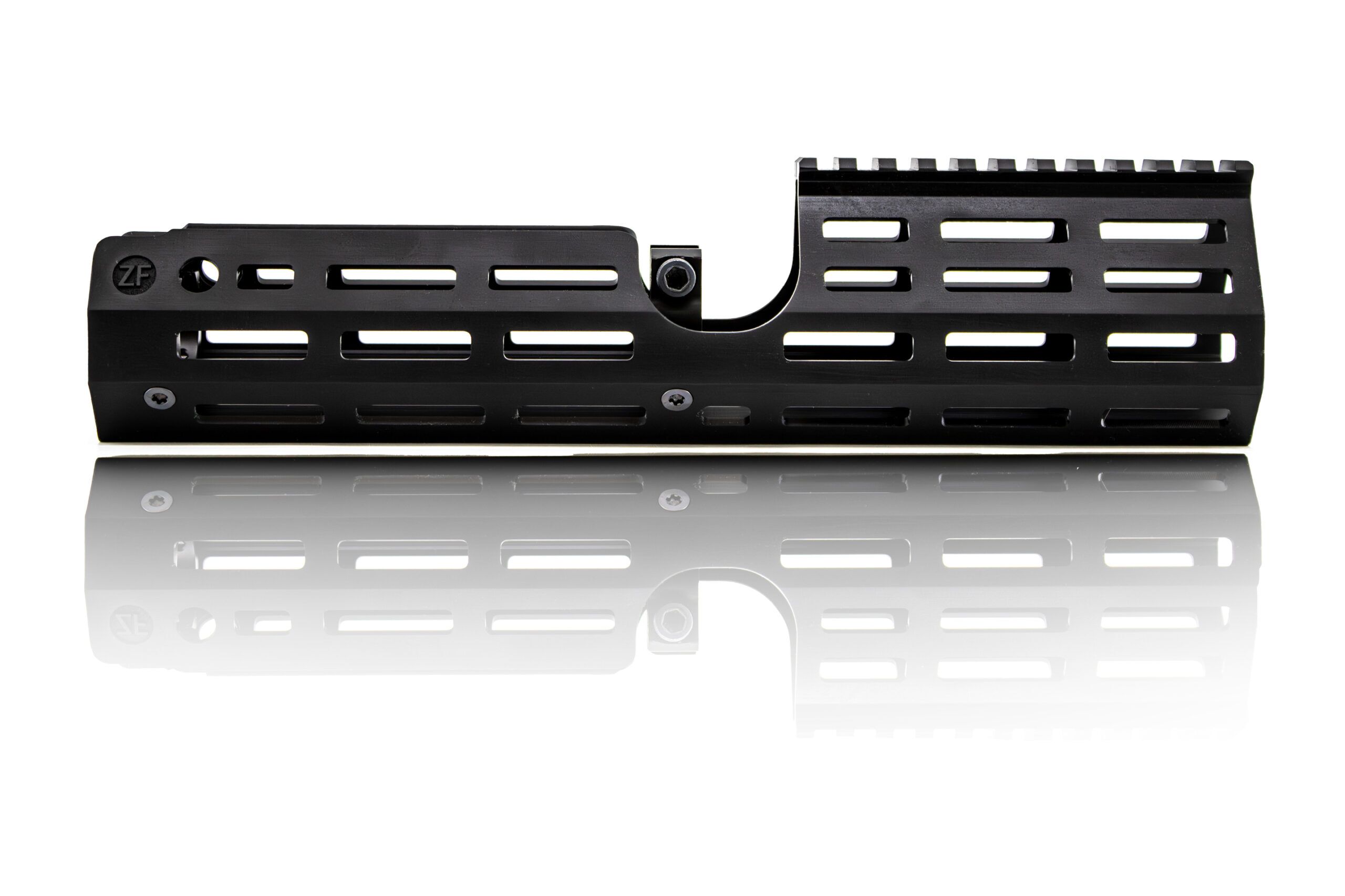 Zenith ZF-5L M-LOK handguard – lightweight black anodized aluminum handguard for MP5-style roller-delayed firearms with M-LOK slots for accessory mounting